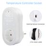 WiFi Digitale Thermostaat Uitgangsstekker 16A Uitgang Tuya App Spraakbesturing Socket Temperatuurregelaar