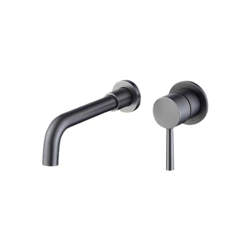 TLXT Concealed Wall-Mounted Bathroom Faucet