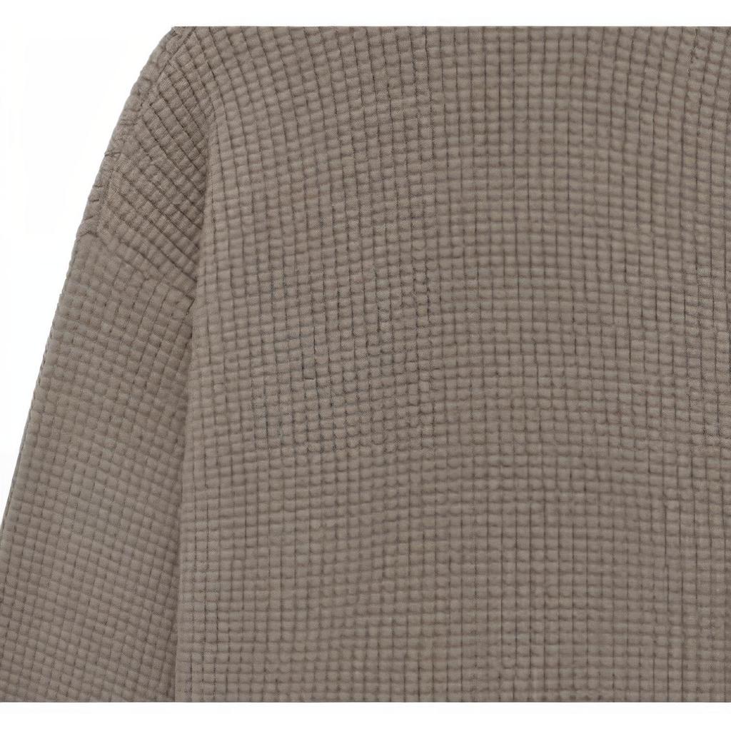 Fear of God Essentials Heavy Waffle Turtleneck Heather Grey Men Tops 192HO246191F
