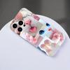 Cute cat pattern soft phone case suitable for iPhone 17 16 15 14 13 12 11 Pro/Max/Plus anti drop and shockproof back cover