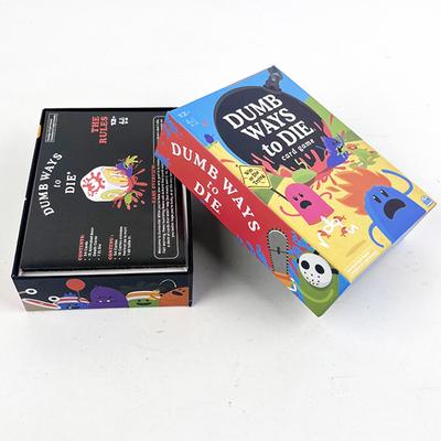 Dumb Ways To Die Card Game Fun Family Party Games by Spin Master Perfect for College Birthdays and Gatherings