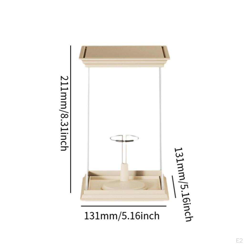 Clear Figure Display Case Doll Box Dustproof Multipurpose Storage Organizer Toy