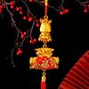 2026 Year Of The Horse Wall Hanging Ornament  Year Lucky Decoration Housewarming Green Plant Potted Small Pendant Gifts