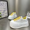 Thick-soled Thick-soled White Shoes Women's New Summer Mesh Breathable Small Board Shoes Casual Sports Shoes