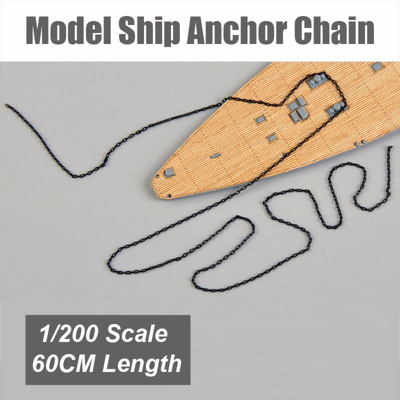 Buy 1/200 Scale Model Ship Anchor Chain Alloy 60Cm Length DIY Boats Kits Accessory at affordable