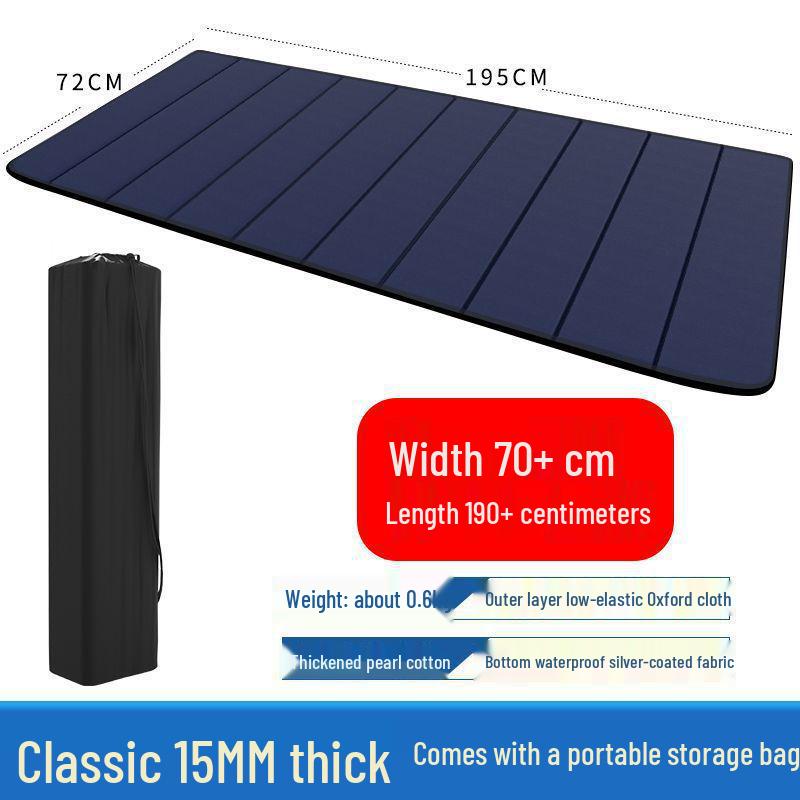 Thickened Waterproof Folding Sleeping Pad: Moisture-Proof Yoga and Nap Mat for Camping and Office Use