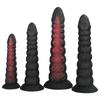 Tentacle Anal Plug Mixed Color Alien Dildo Soft Huge Butt Plug Suction Cup Anal Toys Large Particle Masturbator Vaginal Anal Dilator Sex Toys Unisex