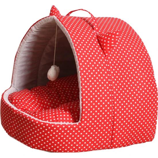 

Маленькая кровать для кошек и собак, гнездо для домашних животных, питомник для домашних животных, корзина для домика для маленьких собак, товары для домашних животных, палатка, аксессуары для кошек 40x45x40 см