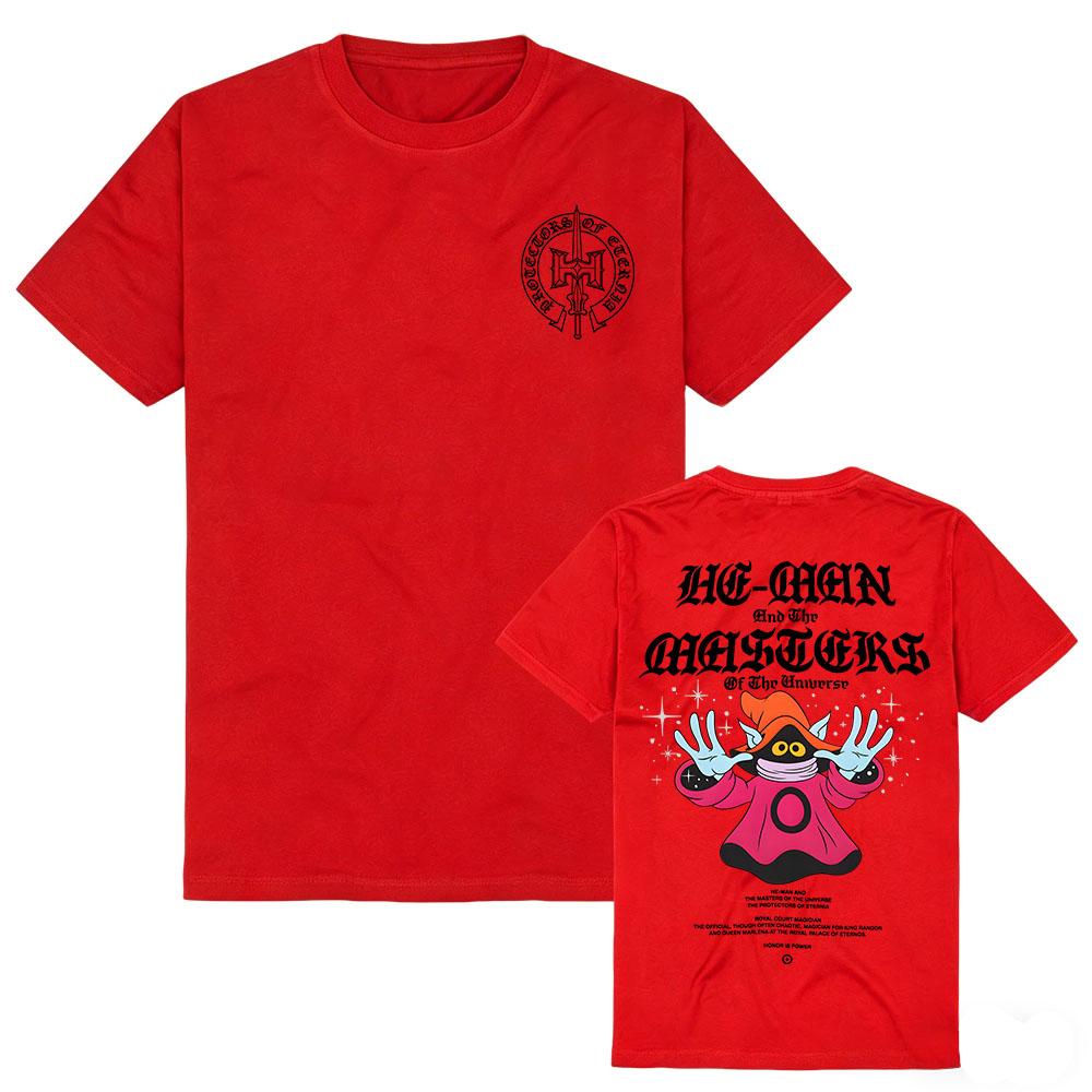 TV ORKO Masters of The Universe T-shirt Summer Cotton Short Sleeve Female Tshirts Unisex Streetwear O-neck Casual Graphic Merch