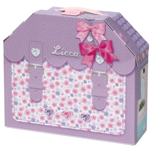 Takara Tomy Licca-chan with loft! Dreamy Licca-chan's room dress-up play house toy for ages 3 and up