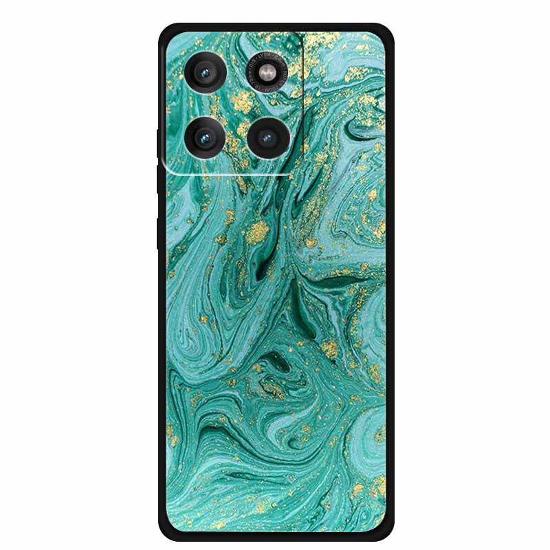 For Moto Edge 60 Pro Case XT2507-1 Coque Multi Colored Marble Pattern Soft Silicon Back Cover for Motorola Edge 60 Pro 5G Bumper