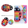 Children's Educational Insect Hand Playing Piano Musical Instrument Toy Early Music Cute Shape For Hand-eye Coordination Musical Talent