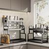 Multi-Layer Countertop Spice Rack & Utensil Holder
