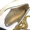 Guess Compact Leather NOELLE Crossbody Camera Body Bag White Leather Women Used