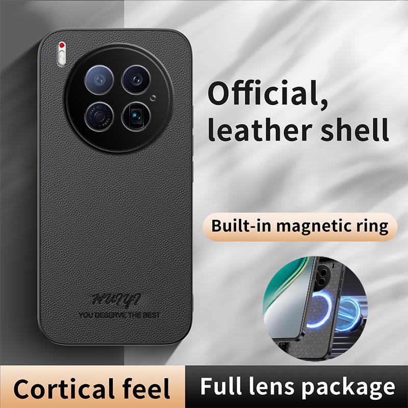 Luxury Business Leather Soft Frame Magnetic Cover For Tecno Camon 40 Premier 5G Phone Cases Capa
