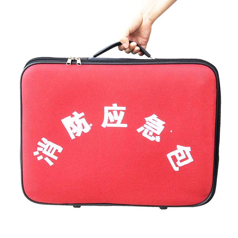 Fire Emergency Escape & First Aid Rescue Kit One Size красный