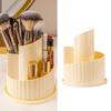Rotatable Makeup Brush Holder Large Capacity Rotate Dustproof Cosmetic Brush Organizer