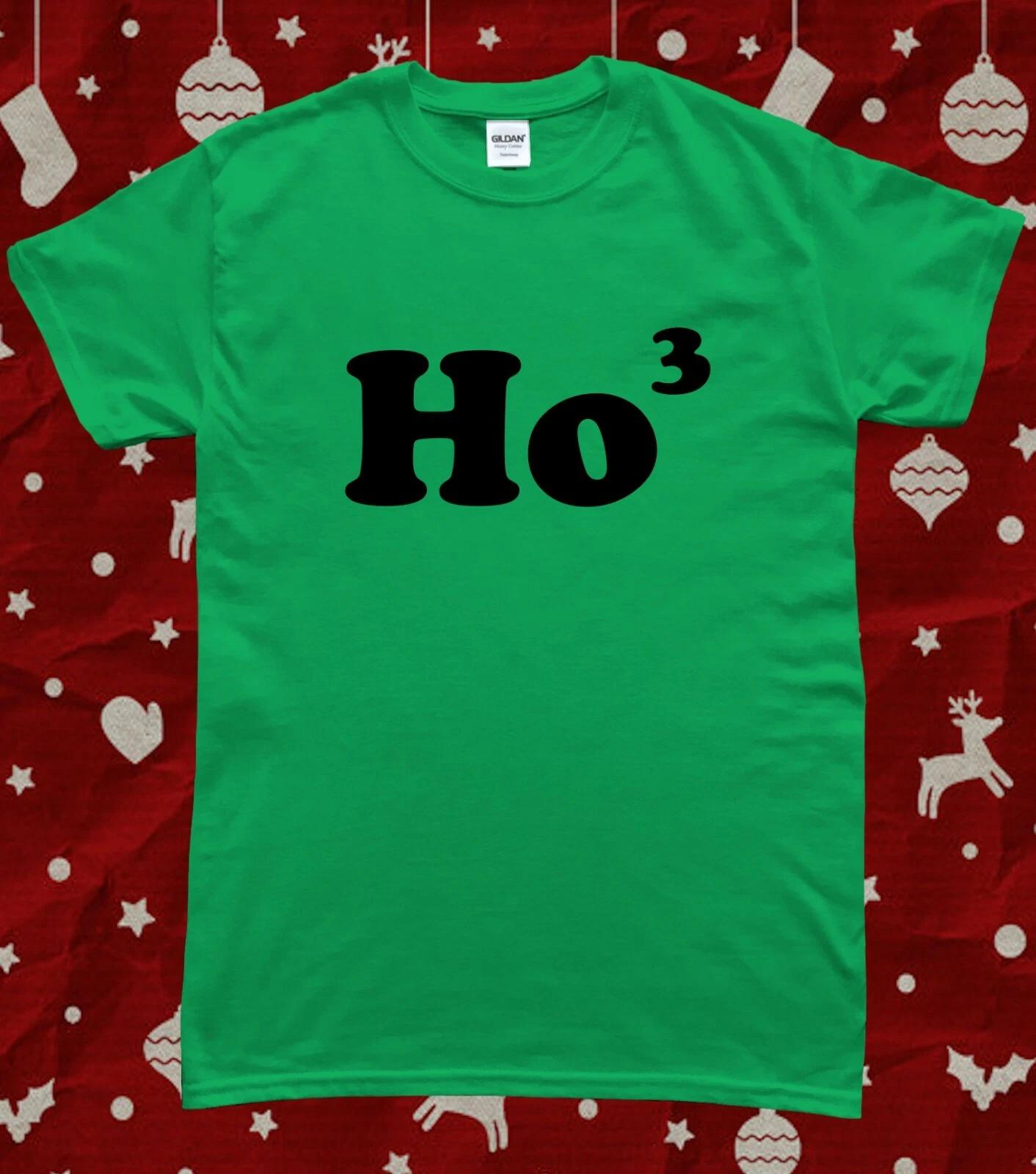 Christmas Ho Ho Ho Ho3 Cubed T-Shirt M