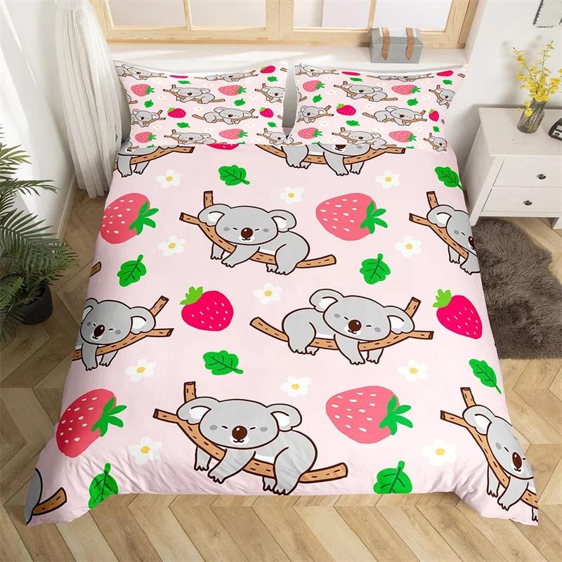 Cartoon Animal Duvet Cover Set Cute Pet Dog Twin Full Queen King Bedding Set Lovely Animal Print Comforter Cover With Pillowcase