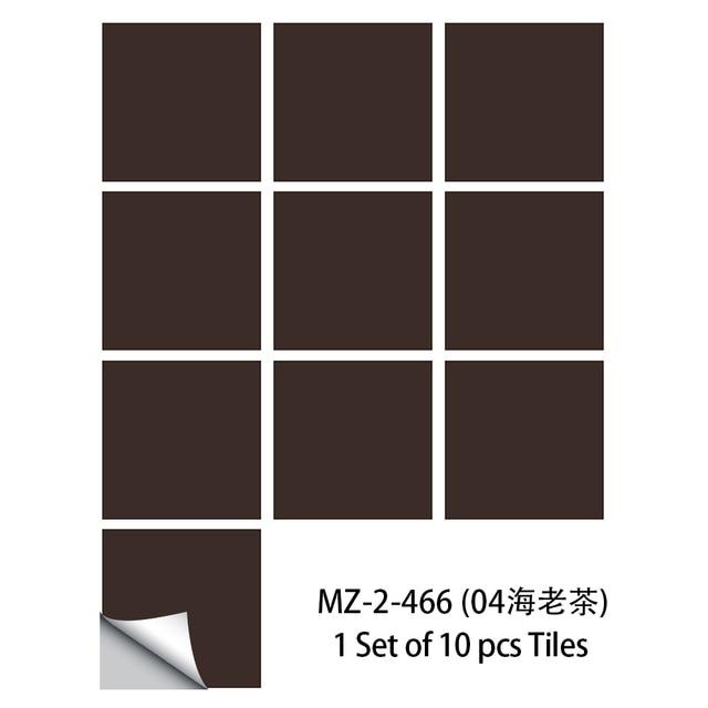 10ks Jednobarevná samolepka s diamantovými černými dlaždicemi Kuchyňský backsplash Olejotěsná skříňka na odlupování a lepení Vodotěsné umělecké samolepky na zeď