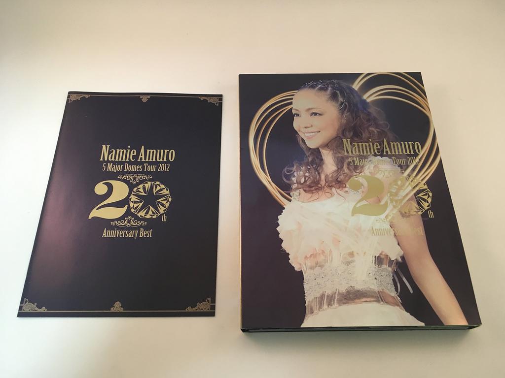 namie amuro 5 Major Domes Tour 2012 Anniversary ~20th Best~ (DVD+2CD)
