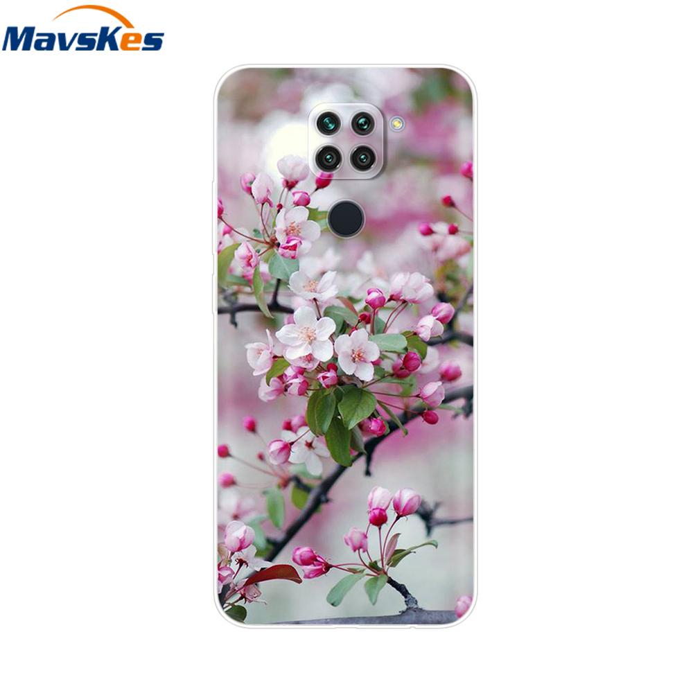 Phone Case For Xiaomi Redmi Note 9 Case 6.53'' Soft Silicone TPU Back Cover for Xiaomi Redmi Note 9 Note9 Case Coque Fundas Para
