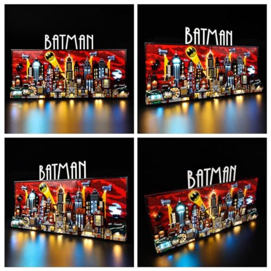 

Набор светодиодной подсветки для Lego The Animated Series Набор для сборки Готэм-сити Lego 76271 Совместимая модель Улучшает отображение и игровой процесс United States