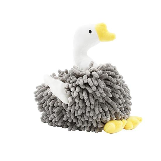 Asciugamano per le Mani Peluche Chenille Microfibra Morbido Assorbente Asciugamano Carino Oca Riccio Granchio Asciugamano per Cucina Bagno