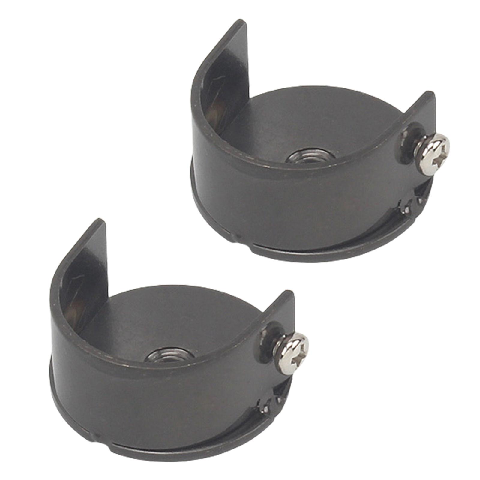 

2 шт. кронштейны для карниза для штор держатель для карниза 28 мм настенное крепление из цинкового сплава для средних и тяжелых штор 4