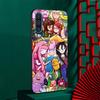 Fionna Cake Case for Samsung Galaxy A03 A04s A20 A30 A20e A70 A70s A50 A40 A30s A50s A20s A10s A10 A04 TPU Black Phone Cover
