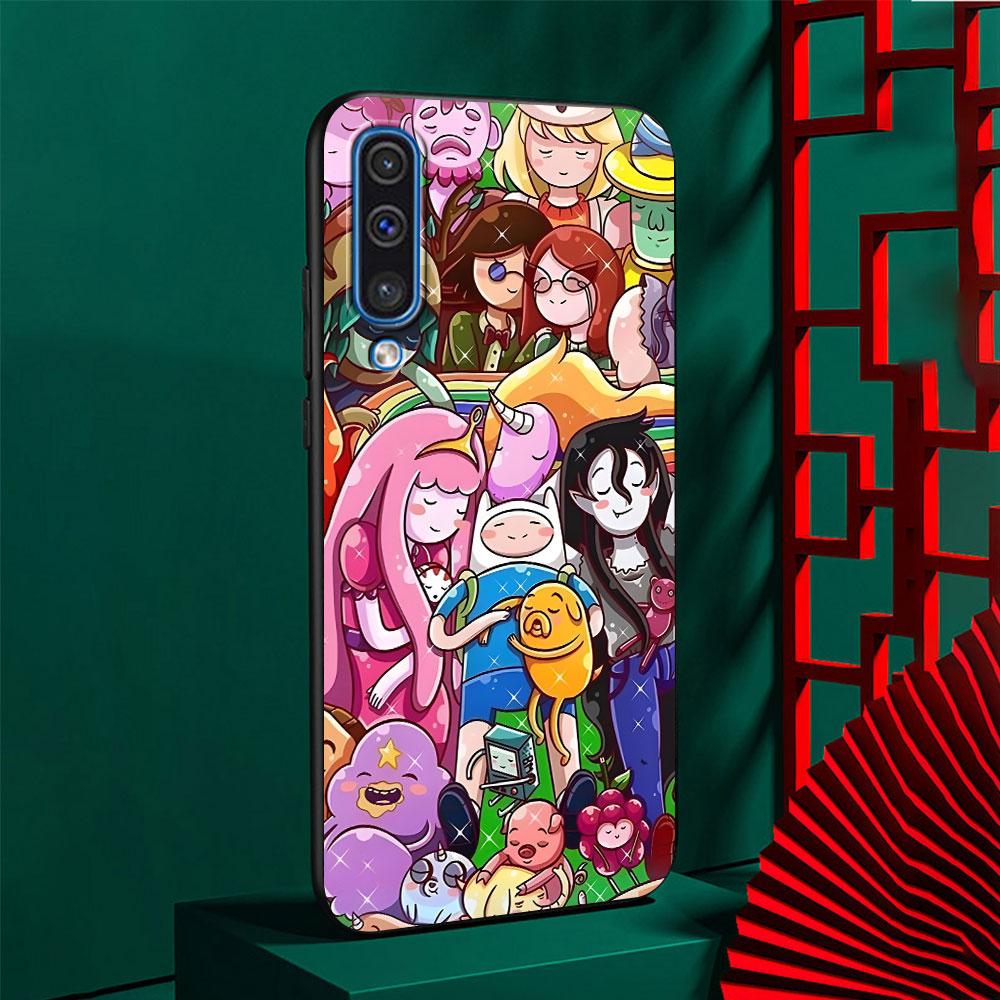 Fionna Cake Case for Samsung Galaxy A03 A04s A20 A30 A20e A70 A70s A50 A40 A30s A50s A20s A10s A10 A04 TPU Black Phone Cover