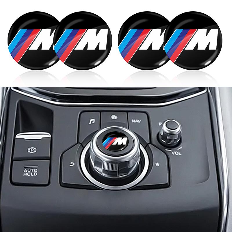 Nálepky na klíčové dírky zámku auta Ochrana zámku dveří 3D nálepky na auto Pro BMW M E34 E36 E60 E90 E46 E39 E70 F10 F20 F30 X5 X6 X1 M3 M5 M6 E71 F01 F02 F87