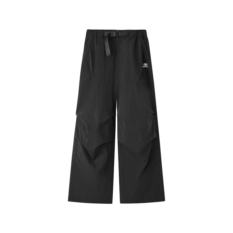 Skechers Woven Loose Fit Mid Rise Elastic Casual Pants Women bottoms L226W044-0018 S