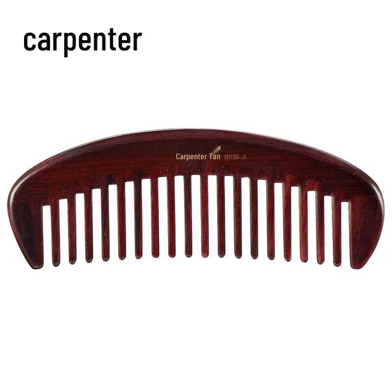 Tan Mujiang Black Rosewood Hair Comb