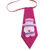 Santa Claus LED Christmas Tie Kawaii Christmas Tie Car Ornament Dog Chrismas Ties  Living Room
