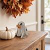 Party Decor Duck Halloween Resin Rubber Duck, Cute with Big Eyes & Orange Beak, Animal Figurine Fade-Resistant for Indoor Outdoor Desktop