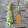 50pcs Vintage Natural Jute Rope Twisted Cord DIY Craft Cotton String DIY Sewing Wedding Decoration Gift Tag Packaging Rope