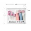 Portable Refillable Bottles Convenient Pump Spray Jars Premium Travel Bottles Set  Shampoo