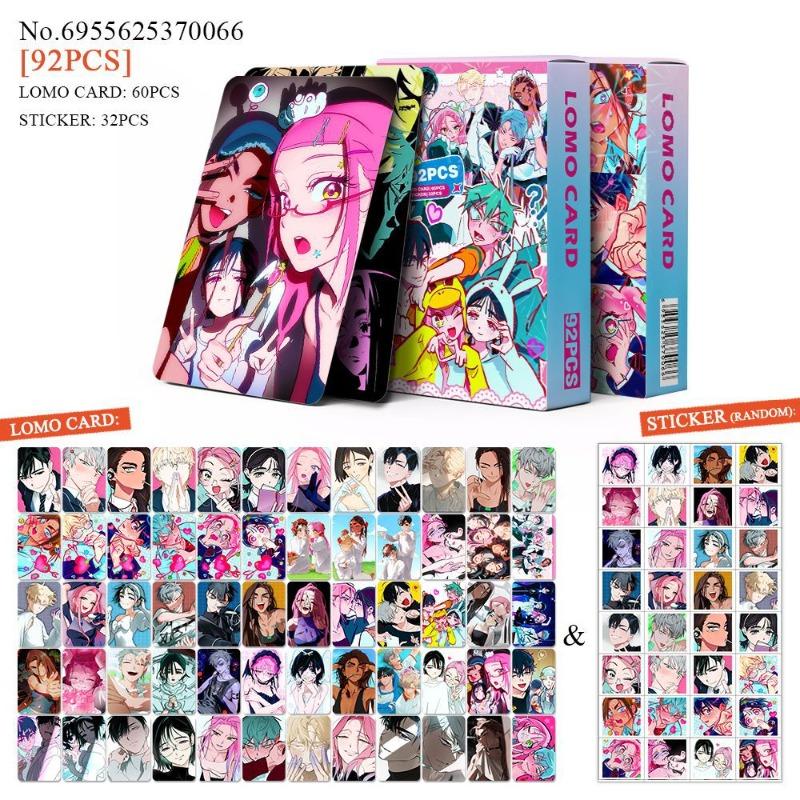 

92PCS The self-printed ALIENSTAGE LOMO latest anime po card alien stage mini sticker for Entertaining Play Safe Kid Friendly Fun