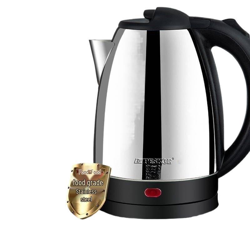 304 Stainless Steel Electric Kettle with Auto Shut-off & Keep Warm Feature