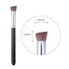Úhlový trojúhelníkový štětec na korektor Konturový zvýrazňovač štětec na korektor Syntetický štětec na make-up na vlasy štětec na make-up bez stop