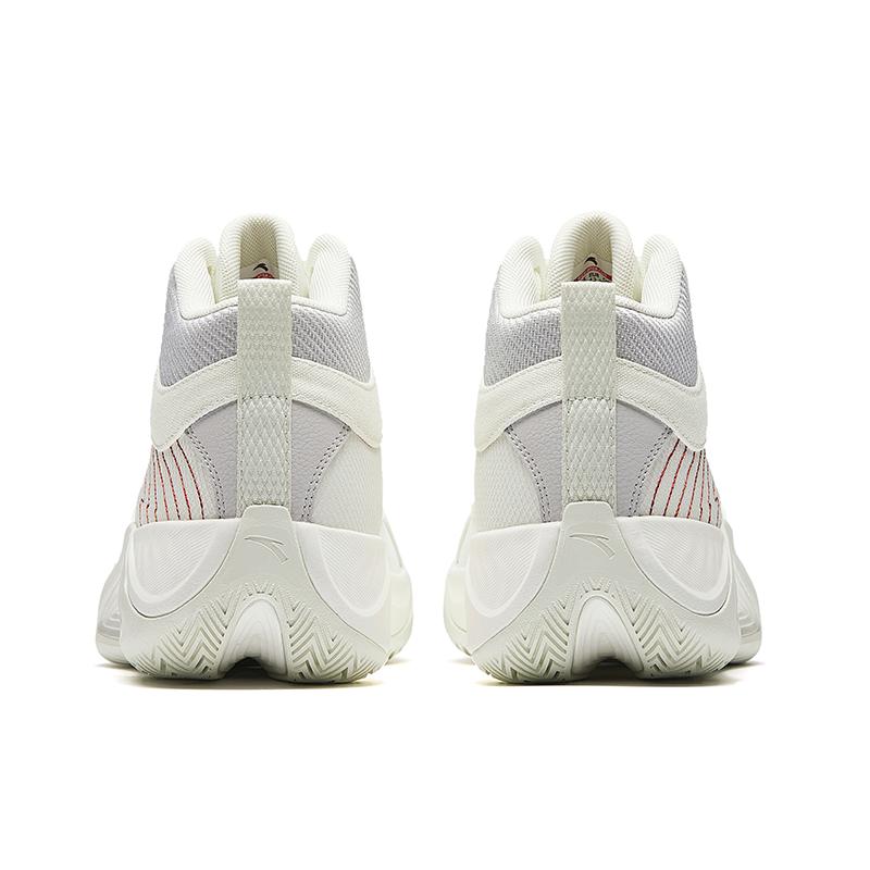 Anta Wind Tunnel 6 Mid Basketball Shoes Men Sneaker Pure-White 112541616Q-1