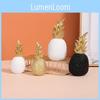 Elegant Resin Pineapple Craft For Desk Display And Interior Decoration Design
