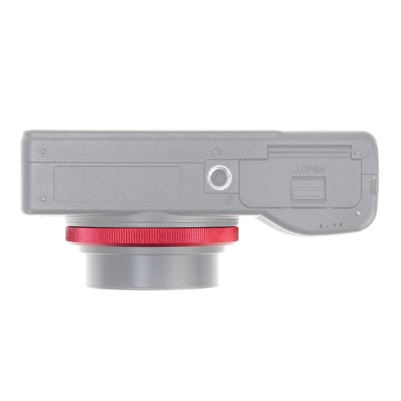 Precisions Fit Lens Rings Aluminum Lens Adapter Rings Easy To Install Lens Rings Camera Accessory for GR3X Series Camera