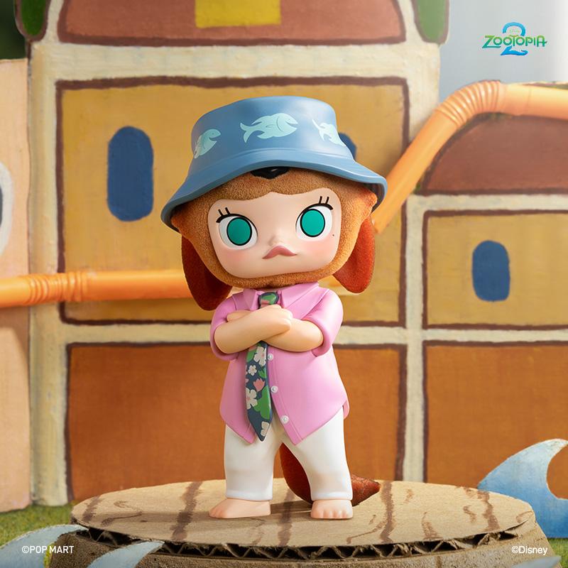 POP MART MOLLY × Zootopia Co-Branded Serie Figuren Blind Box
