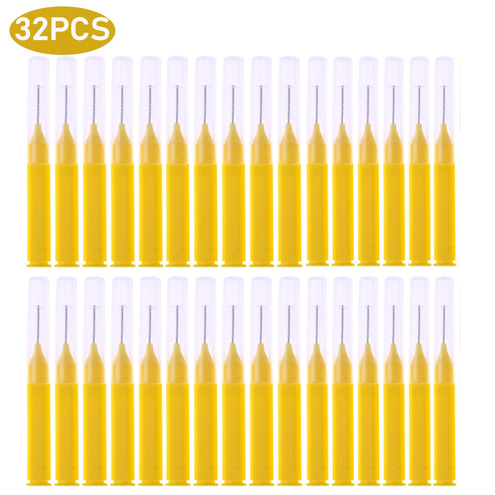 8-40pcs Oral Interdental Brushes Dental Toothpicks Brush Between Teeth Dental Cleaning Toothpicks Oral Cleaning Hygiene Tool