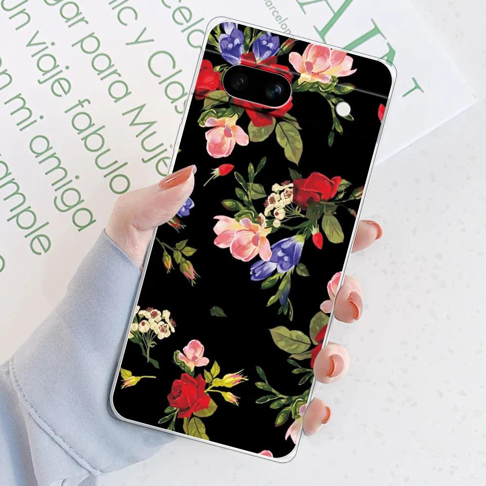 For Google Pixel 7A 6A Case For Google Pixel 8 Pro Clear Soft Silicone TPU Phone Case For Google Pixel 7 Pro /Pixel 6 Pro Coque