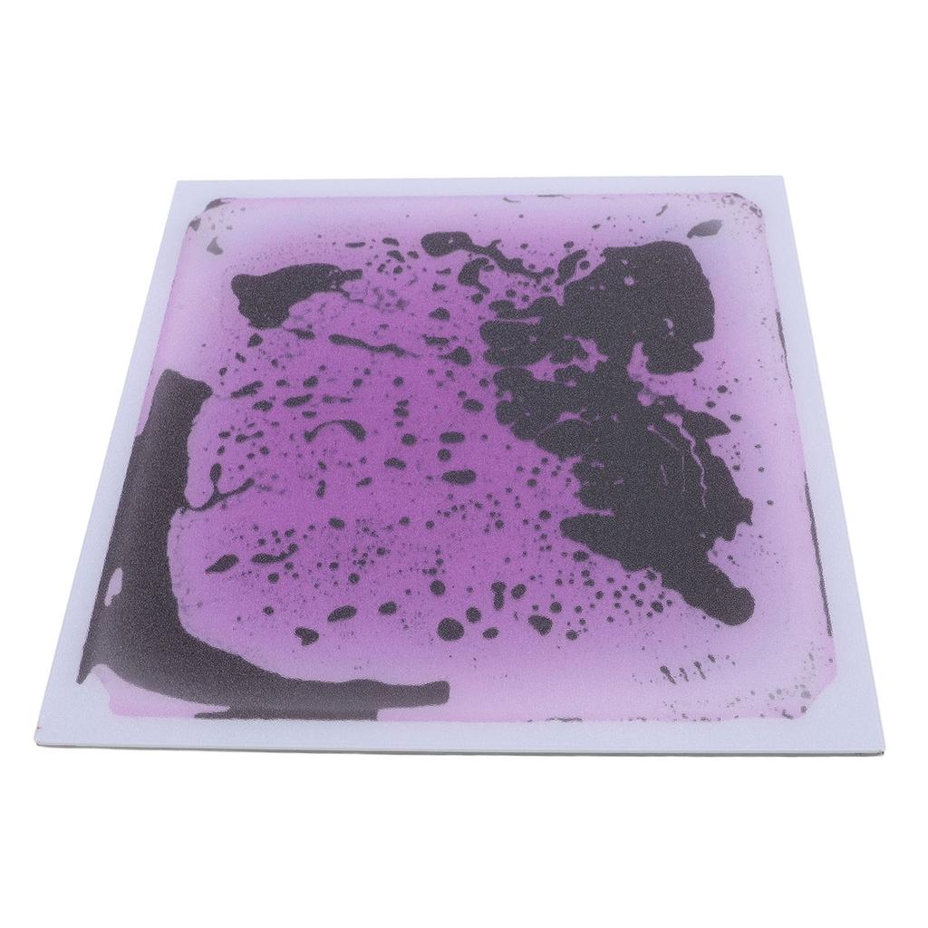 Sensory Tile Playing Mat Liquid Floor Tile Liquid Activity Play Mat for Children Dance Playroom