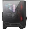 MSI MAG FORGE 100M PC CASE - Black - Tempered Glass - ATX Format (306-7G03M21-809)