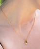 Bonbeau Star Eye Smile Coin Pendant Necklace Silver Chain Necklace